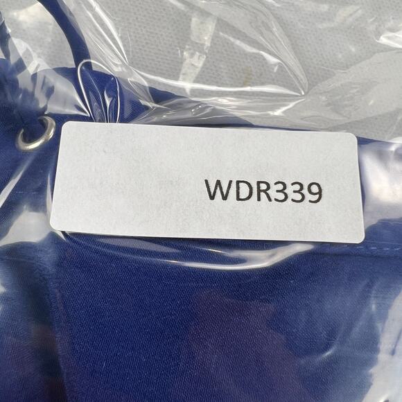 Amanda Uprichared Michaela Lace Up Silk Shift Dress Deep Royal Blue Size S - Picture 13 of 14